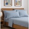 Homeroots Six Piece Ice Blue Microfiber King Sheet Set 524181 - alternate 1