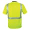 Reflective Apparel ANSI Type R Class 2 Short Sleeve T-Shirt with 3M Scotchlite Comfort Trim 102CT-LM-4X - alternate 2