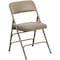 Flash Furniture Folding Chair, Beige Vinyl HA-MC309AV-BGE-GG - alternate 1