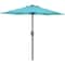 Simple Deluxe 7.5ft Patio Umbrella Outdoor Table Market Yard Umbrella with Push Button Tilt/Crank, 6 Sturdy Ribs LGBRLA7TUQ - alternate 1