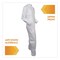 Kleenguard KGA35 Liquid and Particle Protection Coveralls, Elastic Wrist and Ankles, Large, White, 25PK KCC38927 - alternate 2