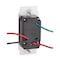 Leviton Decora SureSlide Black 600 W Slide Dimmer Switch 6674-E - alternate 2