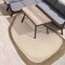 Jonathan Y Wyatt Modern Rustic Abstract Beige/Brown 4 ft. x 6 ft. Indoor/Outdoor Shaped Area Rug SHP200B-4 - alternate 2