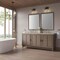James Martin Vanities Portland 72" Double Vanity, Whitewashed Walnut, w/ 3 CM Tajnar Eclos Top 620-V72-WW-3TJR - alternate 2