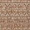 Homeroots 5' X 8' Terra Cotta And Beige Southwestern Washable Indoor Outdoor Area Rug 594197 - alternate 2