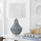 Jonathan Y Tate 24.5" Ceramic LED Table Lamp, Gray JYL8018B - alternate 2