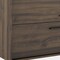Homeroots 32" Dark Brown Wood Floating Bathroom Vanity With White Sink And Two Drawers 624101 - alternate 2