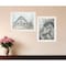 Homeroots Set Of Two TRUE Spirit Horses 1 White Framed Print Wall Art, 2PK 406142 - alternate 2