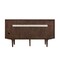 James Martin Vanities Vanity, without top, Mid-Century Walnut, 59.9 in W x 23.5 in D,  670-V60D-M-WLT - alternate 2