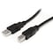 Startech.Com 9 m 30 ft. Active USB 2.0 A to B Cable - M/M - Black USB2HAB30AC - alternate 1