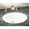 American Standard American Standard Ovalyn 0496221.020 Under Counter Sink, Oval Basin, Vitreous China, White 496221.02 - alternate 2