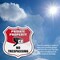 Signmission Private Property Shield Sign No Trespass, 6 inch X 6 inch, Plastic Sign, 2PK SHI-P-2PACK-6-448 - alternate 2