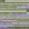 Homeroots 9' X 12' Moss Green Olive Green And Purple Striped Washable Indoor Outdoor Area Rug 613270 - alternate 2