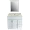 Craftmark Shaker Retreat Wht 36'' Wx34'' Hx21''D Vanity Base without Top 2 Door/2 Drawer SR3621D - alternate 2