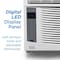 Black & Decker 6,000 BTU Electronic Window Air Conditioner BWAC06WTB - alternate 2