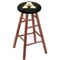 Holland Bar Stool Co Oak Counter Stool, Medium Finish, Appalachian State Seat RC24OSMed - alternate 1