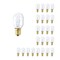 Bulbrite 15w T7 Clear Dimmable (E12) Candelabra Screw Base Warm Wht Lght Incandescent Lght Bulb, 2700 K, 25PK 861283 - alternate 1