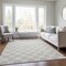Homeroots 5' X 8' Ivory And Beige Polka Dot Washable Indoor Outdoor Area Rug 614906 - alternate 2