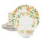 Gibson Home Surrey Hill 12 Piece Round Fine Ceramic Dinnerware Set in White 750123693M - alternate 1