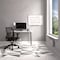 Tru Red Melamine Dry Erase Board, 36in x 24in, White Surface, Gray/Natural Aluminum Frame TR59355 - alternate 2