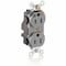 Leviton Straight Blade Receptacle, 5-15R, 15 A, 125V AC, Surface Mount, Isolated Ground M8200-IGG - alternate 1