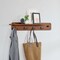 Alaterre Furniture Calais Coat Hook, Warm Chestnut ANCA2970 - alternate 2