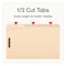 Pendaflex Manila Fastener Folders, 1/3-Cut Tab: Assorted, Expands 0.75", 2 Fasteners, Legal Size, Manila, 50PK 1007067 - alternate 2