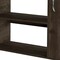 Homeroots 60" Dark Brown Wood Credenza Desk 477846 - alternate 2