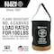 Klein Tools Bucket Bag, Black, #4 Flame Resistant Canvas, 1 Pockets 5104FR - alternate 2