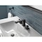 Delta 3-hole 4-16" installation Hole Widespread Lavatory Faucet, Matte Black 3567-BLMPU-DST - alternate 2