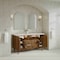 James Martin Vanities Laurent 60" Double Vanity, Honey Oak w/ 3 CM Siberian Silestone Top 545-V60D-HNO-3SFR - alternate 2