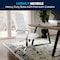 Flash Furniture Contemporary Chair White High Back Exec Chair, Fixed Arms, 18-1/4" to 22-1/4" Height GO-2286H-WH-GG - alternate 2