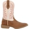 Durango Women's Western Boot, 7.5 M, 10 in H, Honey Tan and Metallic Peach DRD0482 - alternate 2