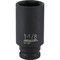 Channellock 1/2'' Drive 1-1/8'' 6-Point Deep Standard Impact Socket 340410 - alternate 1