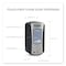 Gojo LTX-12 Touch-Free Dispenser, 1,200 mL, 5.75 x 3.33 x 10.5, Brushed Chrome/Black 1919-04 - alternate 2