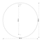 Sign Solutions Usa DG3 FLUOR .125 36'' Circle Sheeted Blank, FOR US12DFO36CIRBLANK - alternate 2
