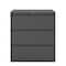 Hirsh 36" W 3 Drawer Lateral File Cabinet, Charcoal, A4/Legal/Letter 17636 - alternate 2