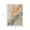 Homeroots 3' X 5' Orange And Gray Abstract Washable Indoor Outdoor Area Rug 631839 - alternate 1