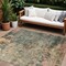 Homeroots 10' X 14' Sage Gray And Pink Abstract Washable Indoor Outdoor Area Rug 606127 - alternate 1