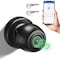 Wrightmaster 3 in 1 Corded Aluminum Smart Lock Deadbolt, Keyless Entry Door Lock with Fingerprint Digital, APP C ZR-S08T-BK - alternate 1