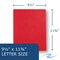 Roaring Spring Case of Red Pocket Folders with Prongs, 11.75"x9.5", Twin Pockets hold 25 sheets ea, 11 pt tag board, PK250 54126cs - alternate 2