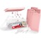 Emporio Kitchen Round Ice Cube Tray Set of 2 with Lid & Tongs, 104 BPA-Free Ice Balls per Tray, Quick Release, Pink EMPICES42PK - alternate 1