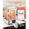 Vevor 5-Tier Commercial Food Warmer Display Pizza Cabinet 120L with LED Light NB-500 - alternate 2