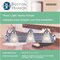 Boston Harbor Vanity Light Fixture, 60 W, 3-Lamp, A19 or CFL Lamp, Steel Fixture, Brushed Nickel Fixture RF-V-044-BN - alternate 2