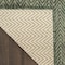 Homeroots 4' X 6' Green Geometric Indoor Outdoor Area Rug 572632 - alternate 2
