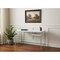 Homeroots 48" White and Silver Computer Desk 333489 - alternate 2