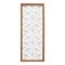 Homeroots 25" X 10" White and Natural Leaf Floral Wood and Metal Wall Decor 373425 - alternate 1