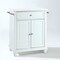 Crosley Cambridge Stone Top Portable Kitchen Island/Cart KF30020DWH - alternate 1