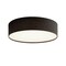 Afx Ashland LED Flush Mount - 12in Dia. - Black Linen ALDF12LAJUDBK - alternate 1
