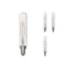 Bulbrite LED Filament 4.5w Dimmable T8 Bulb Candelabra (E12) Base - 3000K Soft White, 450 Lumens, 4PK 862782 - alternate 1
